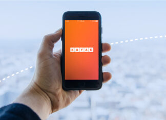 Passagens promocionais através do aplicativo Kayak Kayak