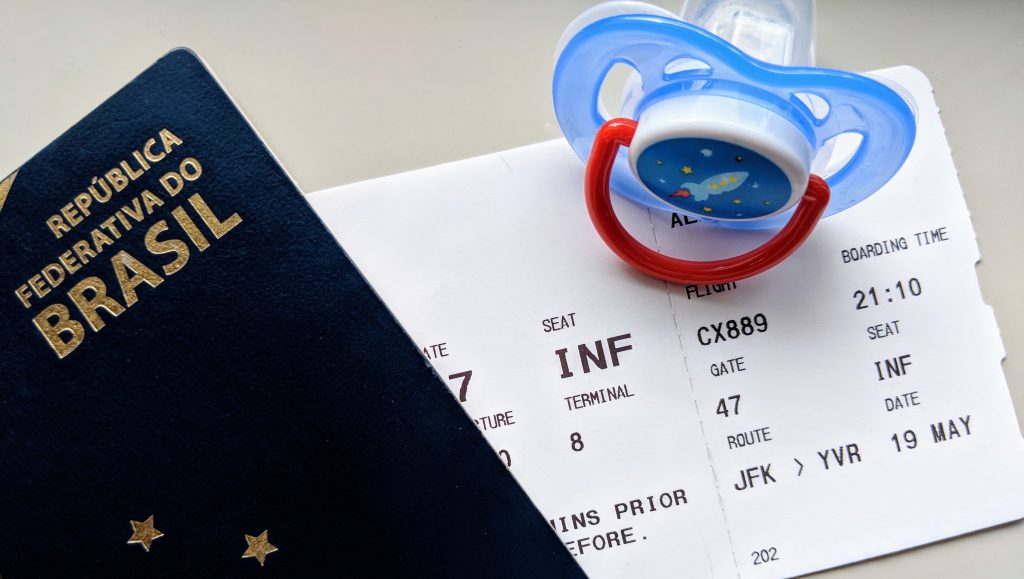 tirar passaporte de bebê