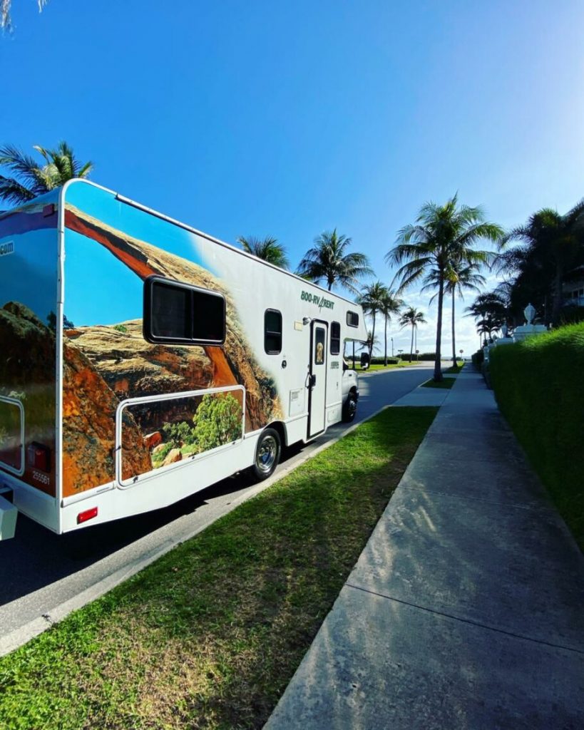 motorhome pela Flórida