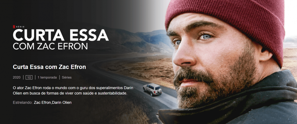 série sobre viagens na Netflix