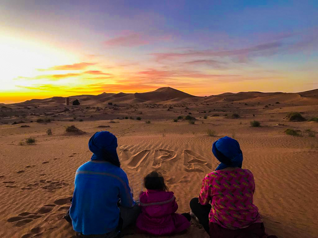 Marrocos com as crianças