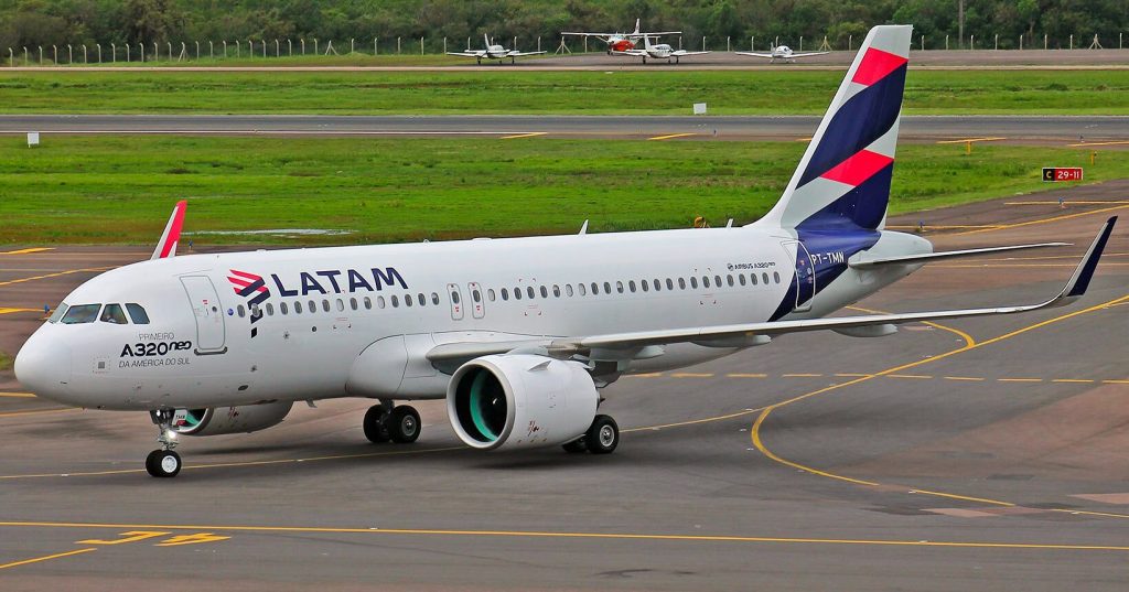 aviões da Latam