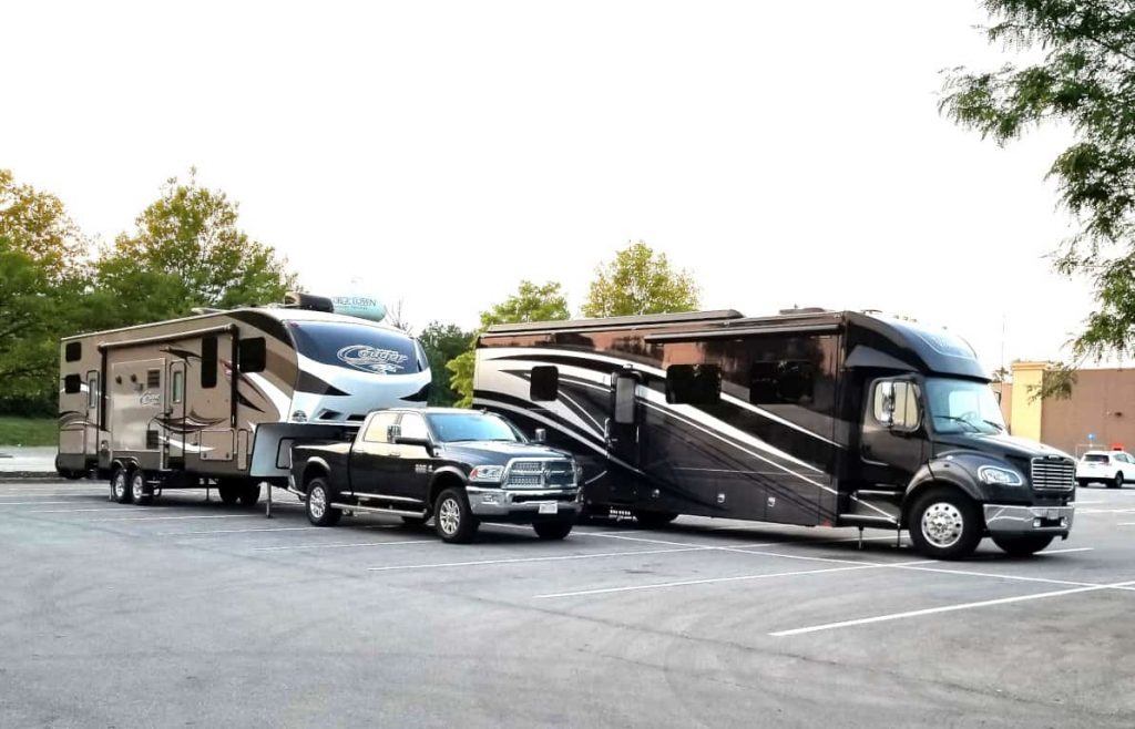 Motorhome ou trailer