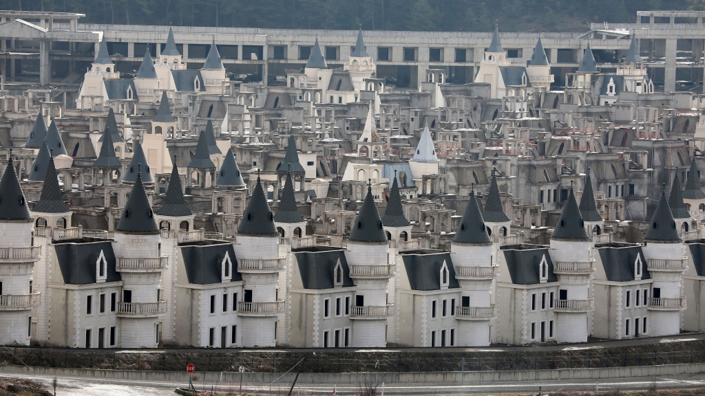 castelos abandonados na Turquia