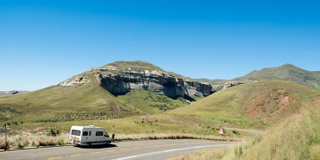 viagem de motorhome pela África