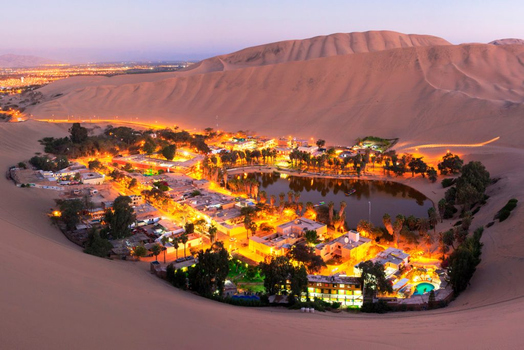 como ir para Huacachina