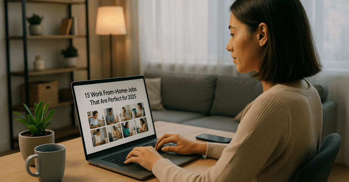 15 trabajos desde casa ideales para 2025